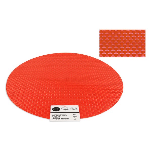 Bordsunderlägg Viejo Valle   PVC (38 cm), Färg: Svart
