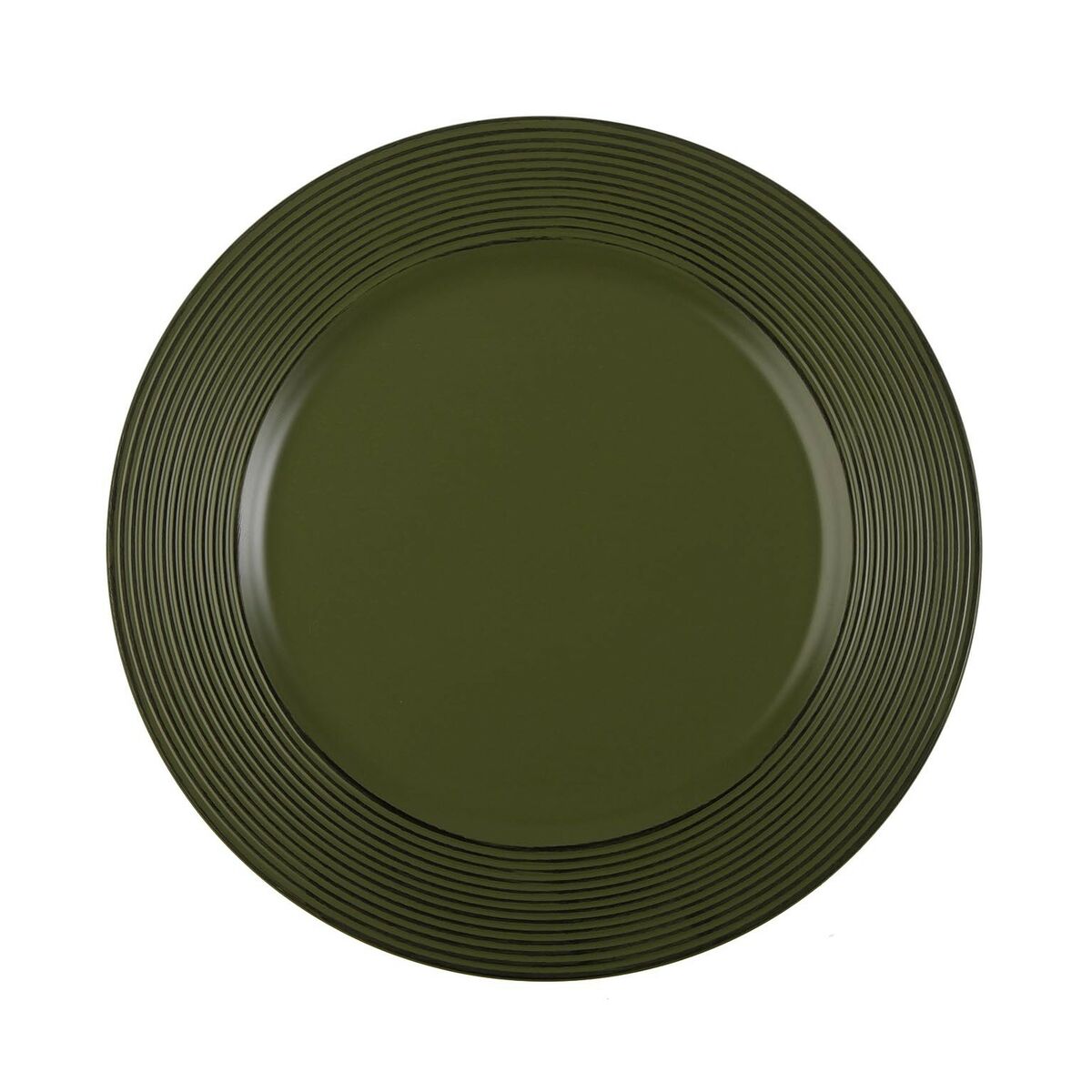 Tallriksunderlägg Versa Oliv Plast 33 x 33 cm