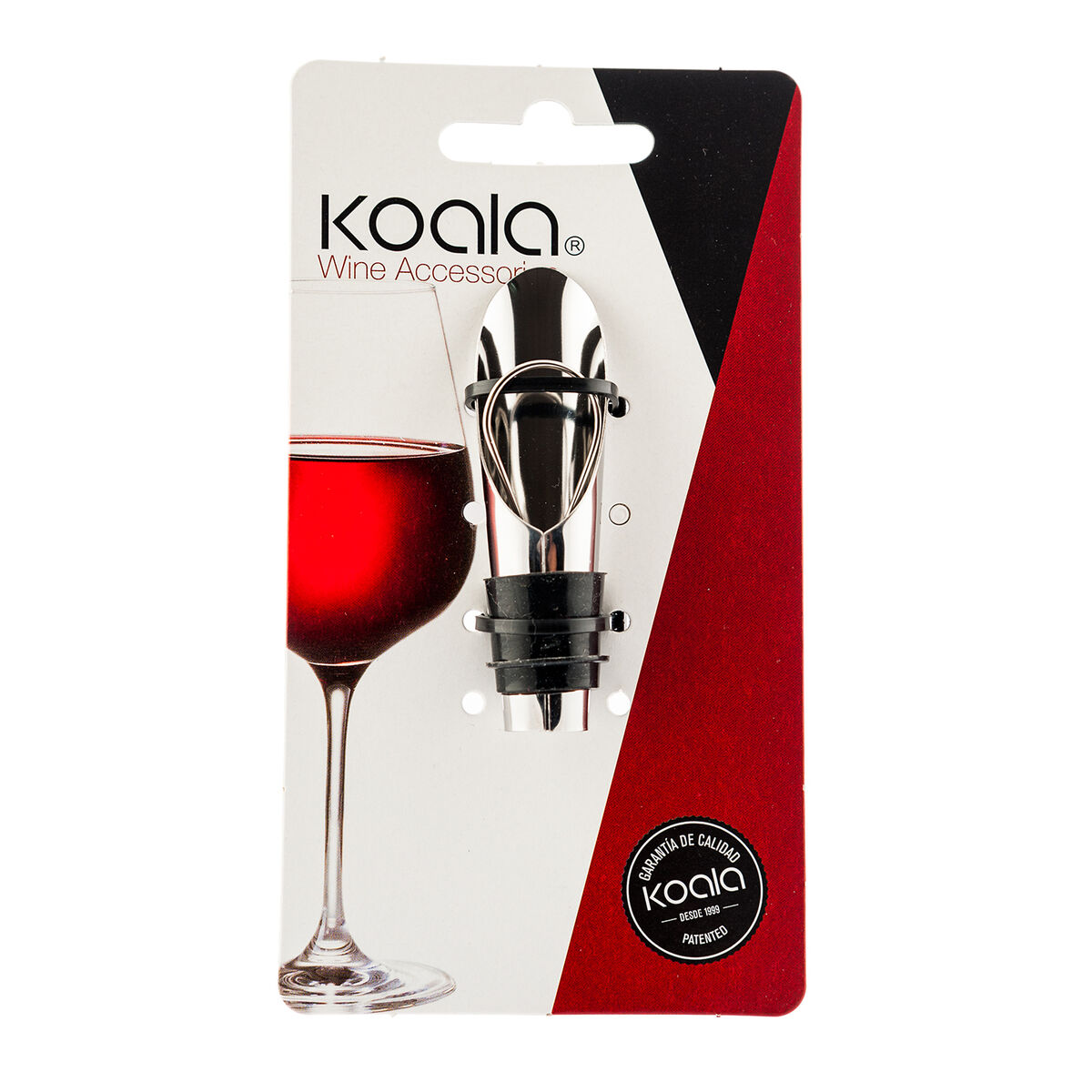 Hällpropp Koala Antidropp Metall Rostfritt stål (7,6 x 2 cm)
