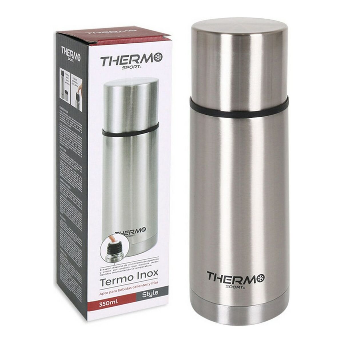 Termos Quttin Style Thermosport Rostfritt stål (350 ml) - 2