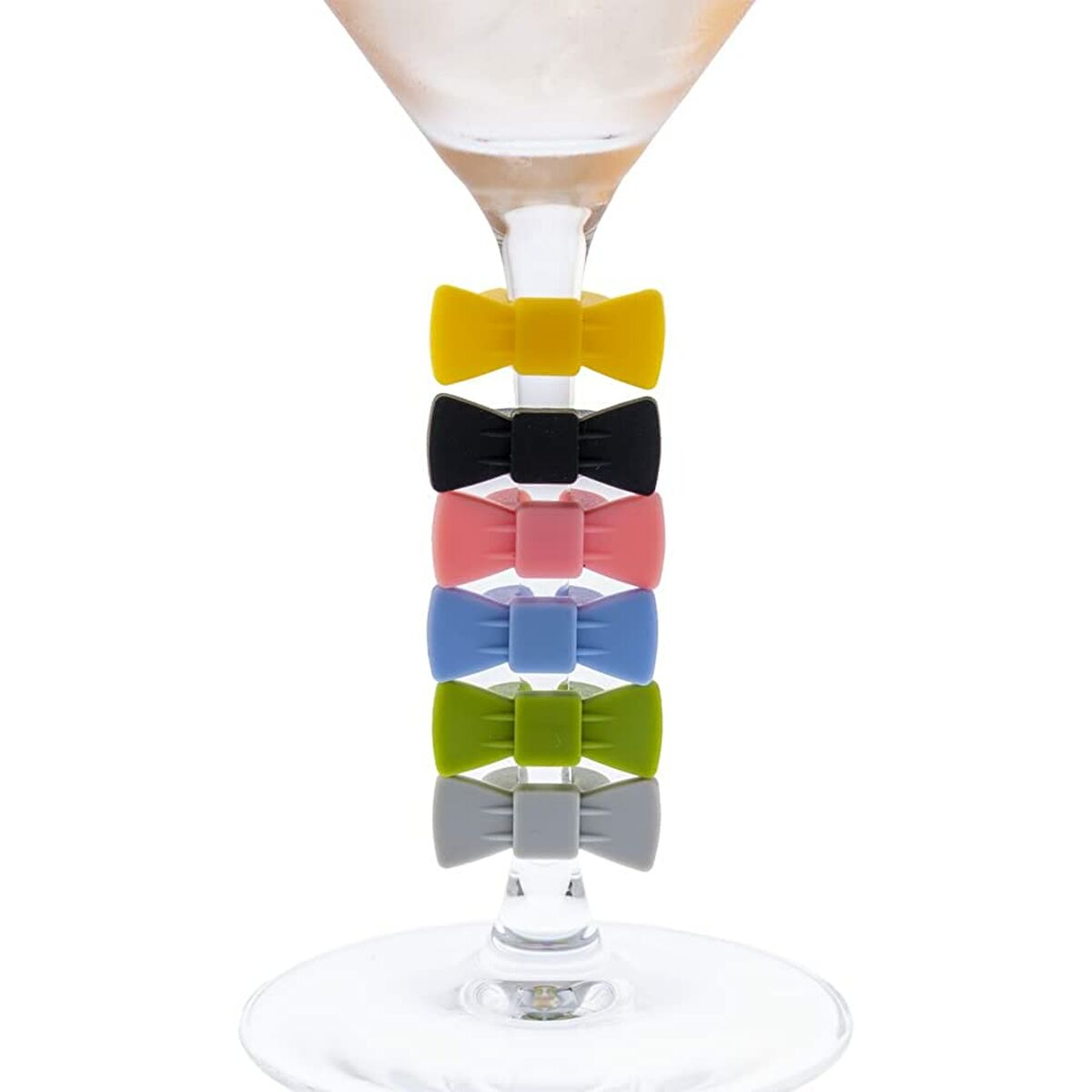 Glasidentifierare Koala Eco Friendly Fluga Multicolour Plast 3 x 1,8 x 2 cm - 3