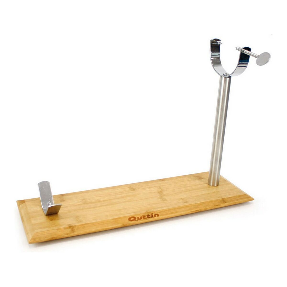 Skinkhållare Quttin Metall Bambu (48,5 x 16,5 x 2,3 cm) - 2