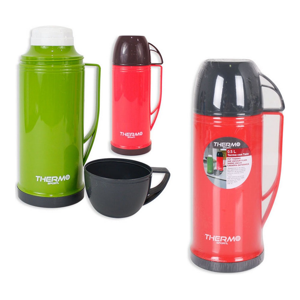 Resetermosflaska ThermoSport Plast, Kapacitet: 1800 ml