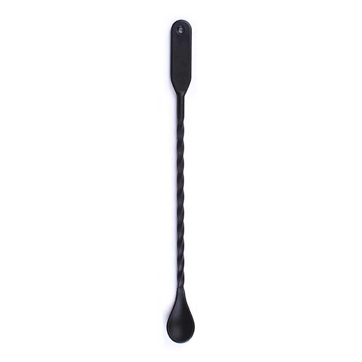 Cocktail-sked Koala Basic Flera användningsområden Svart Plast (31 x 2,7 cm)