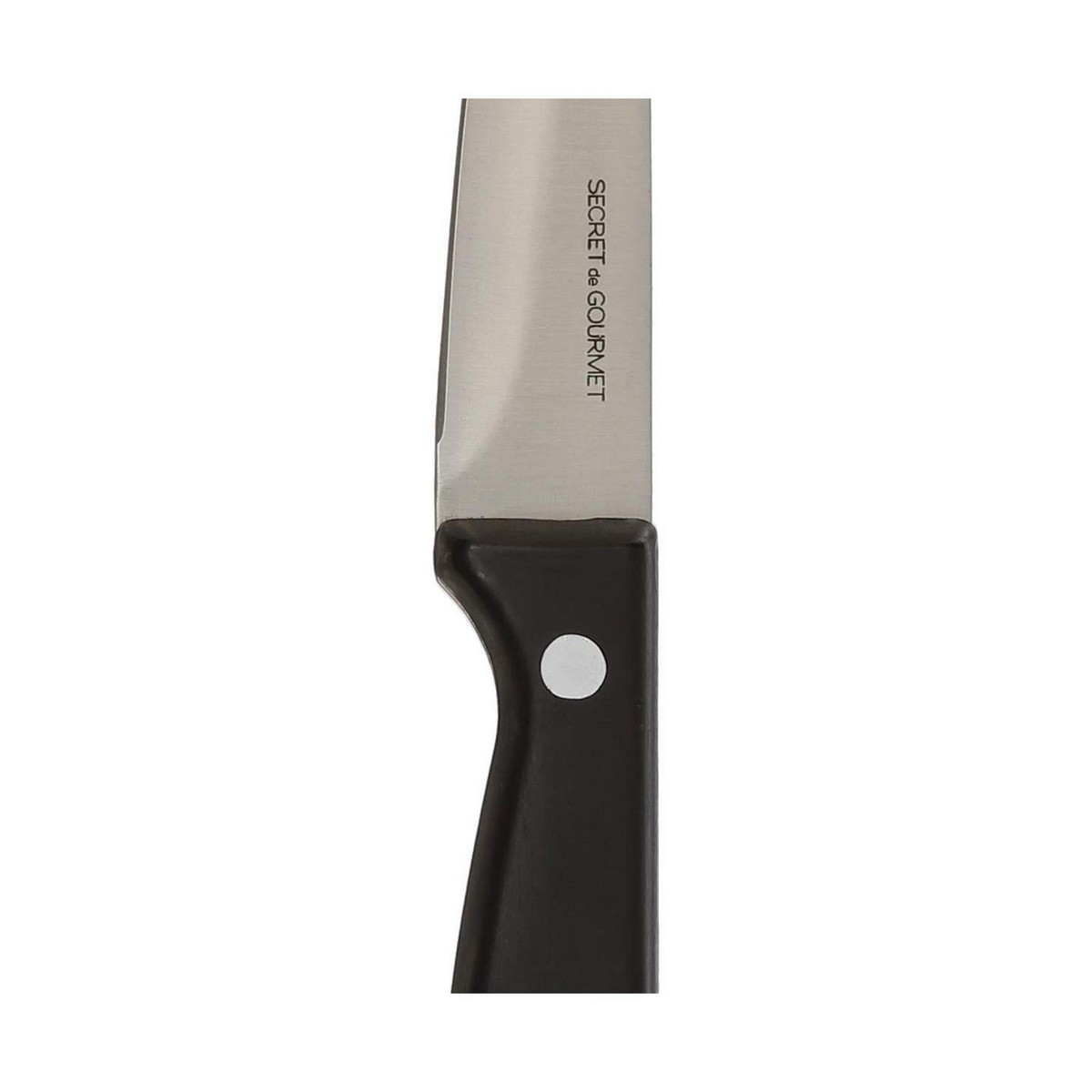 Skalkniv 5five Svart Rostfritt stål (19 cm) - 3