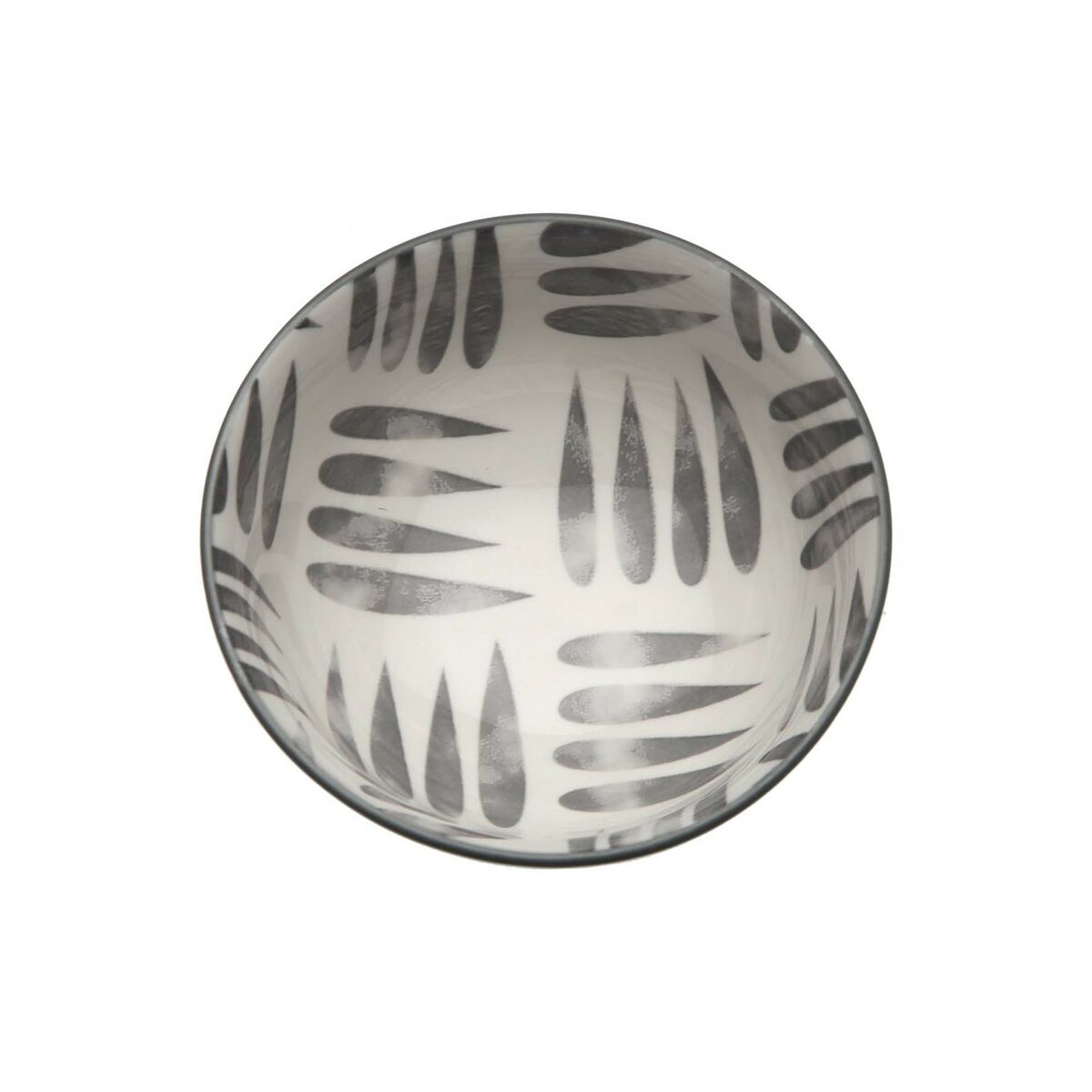 Skål Versa Grå 8,5 x 5 x 8,5 cm Keramik Porslin - 2