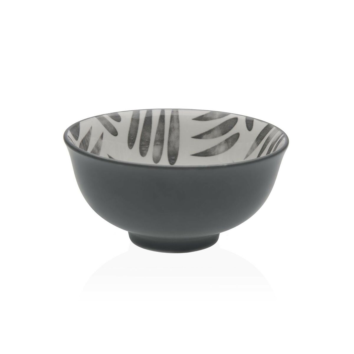 Skål Versa Grå 8,5 x 5 x 8,5 cm Keramik Porslin