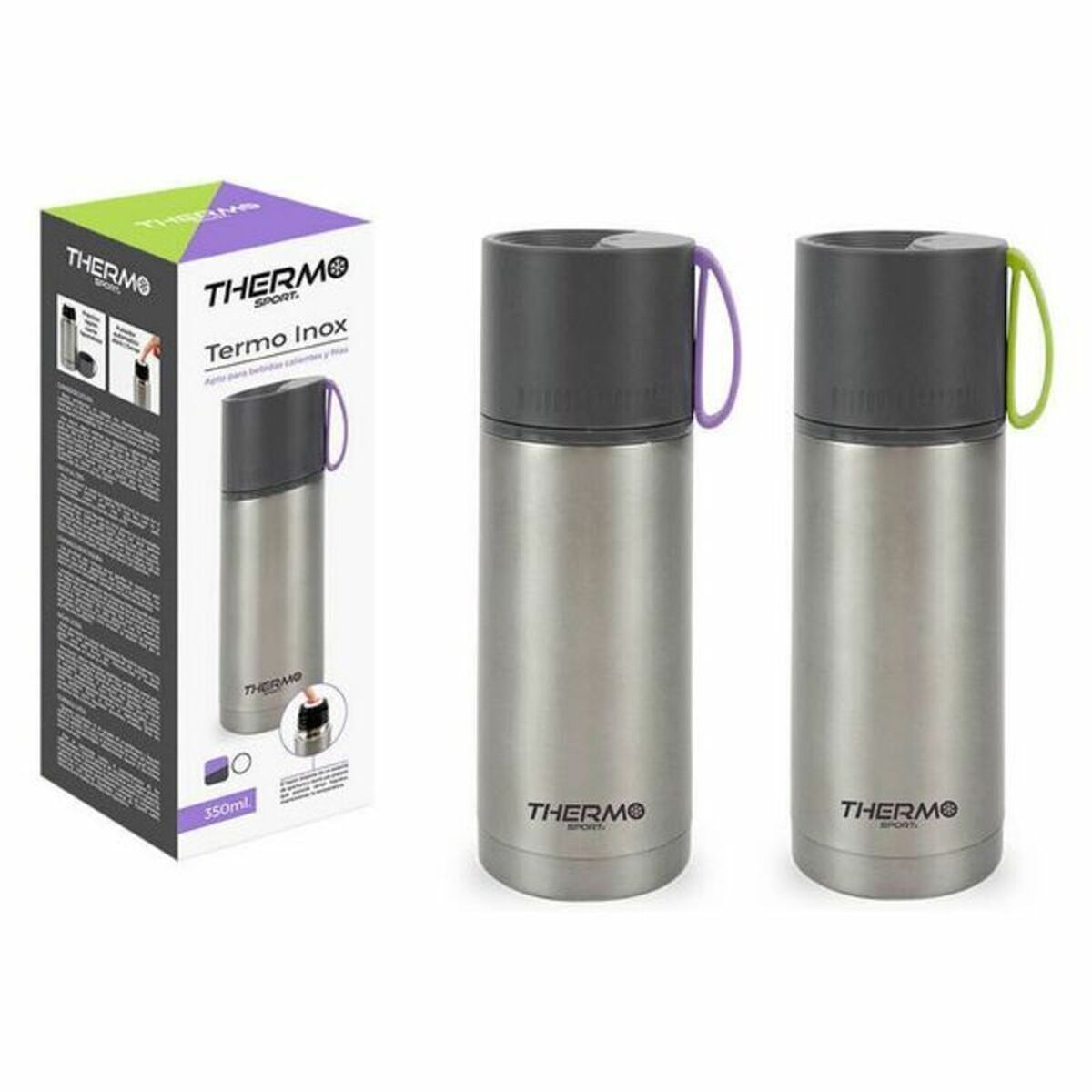 Termos ThermoSport Rostfritt stål (350 ml) - 2