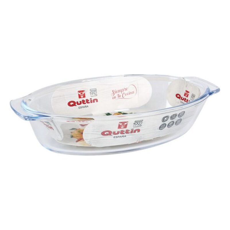 Servingsfat Quttin Quttin Glas 23,8 x 12,9 x 5,7 cm (725 cc) - 2