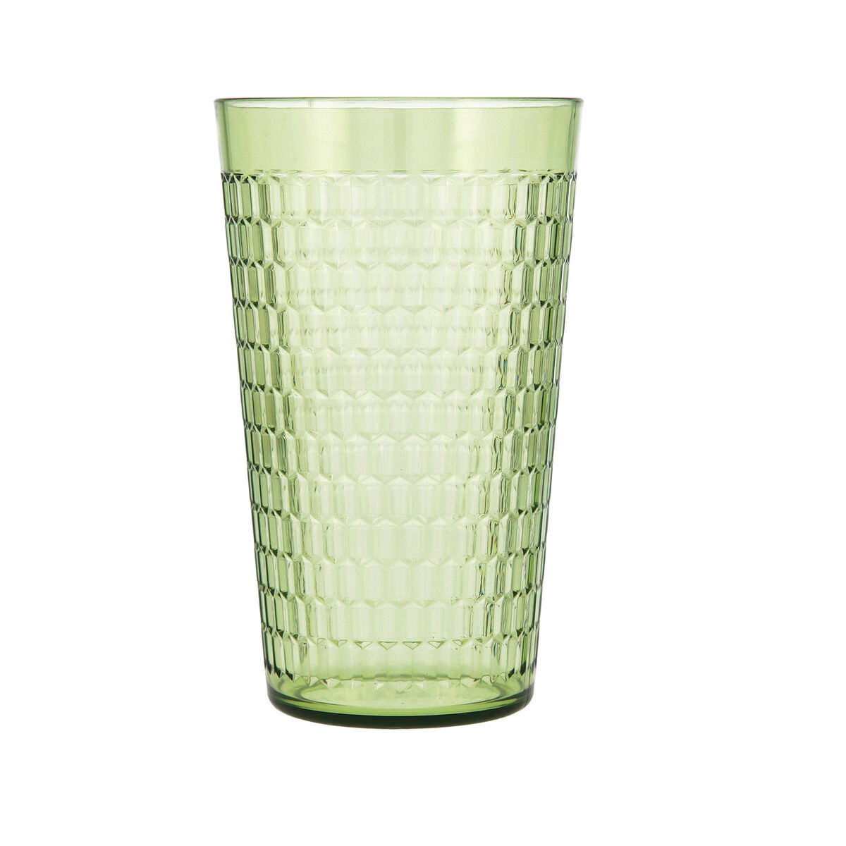 Glas Quid Viba Grön Plast 650 ml (12 antal) (Pack 12x)