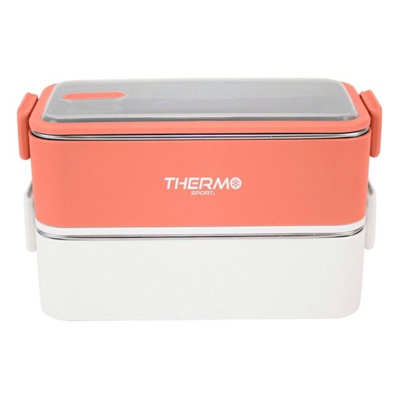 Lunchlåda ThermoSport Rektangulär Termisk (1100 ml) (2 x 550 ml)