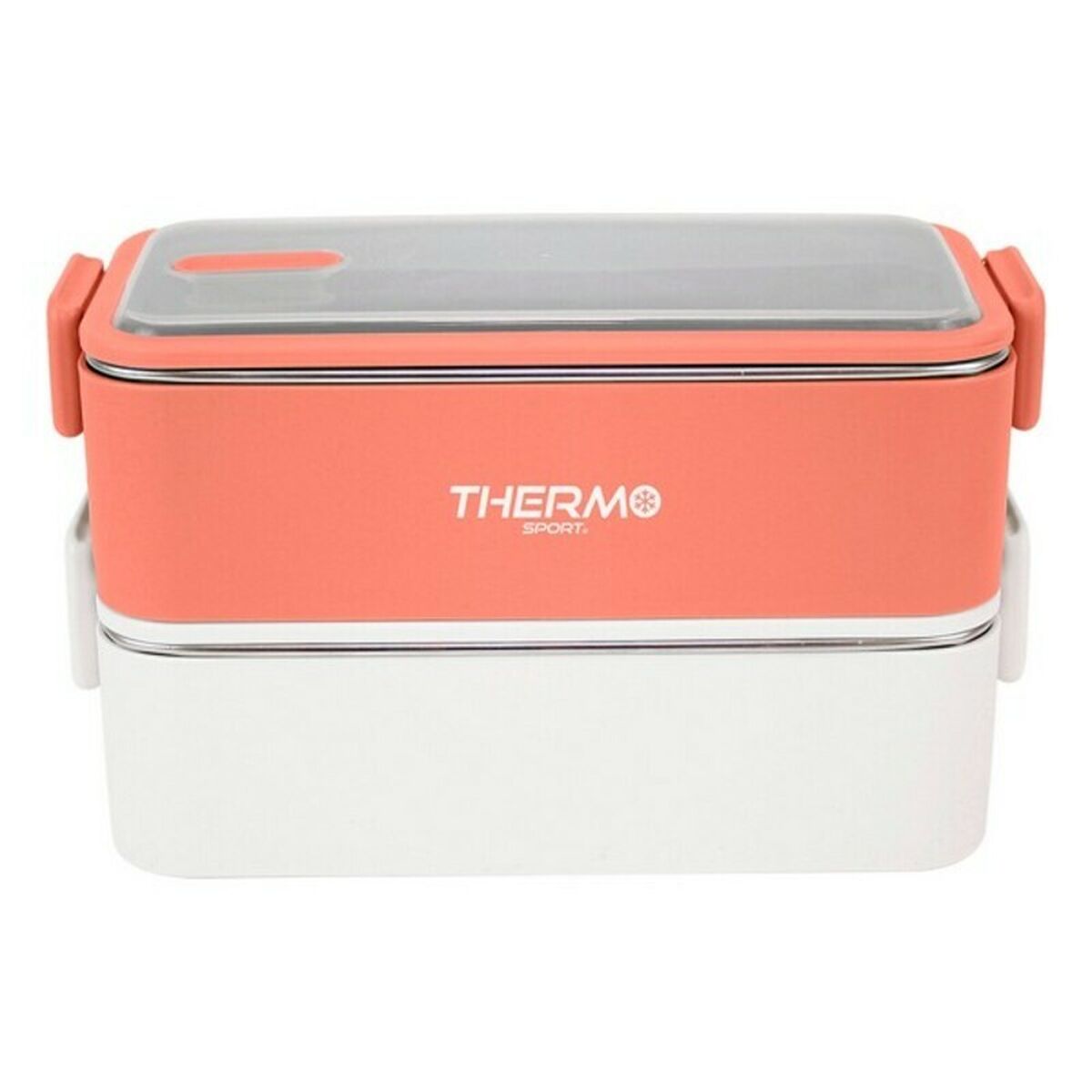 Lunchlåda ThermoSport Rektangulär Termisk (1100 ml) (2 x 550 ml) - 3