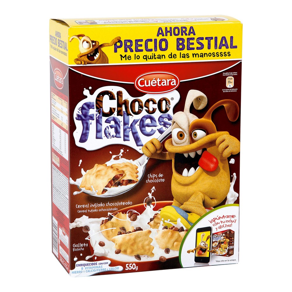 Flingor Cuetara Choco Flakes (520 g)