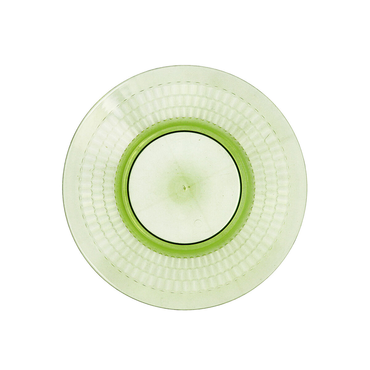 Dessert Quid Viba 20 cm Grön Plast (12 antal) (Pack 12x) - 3