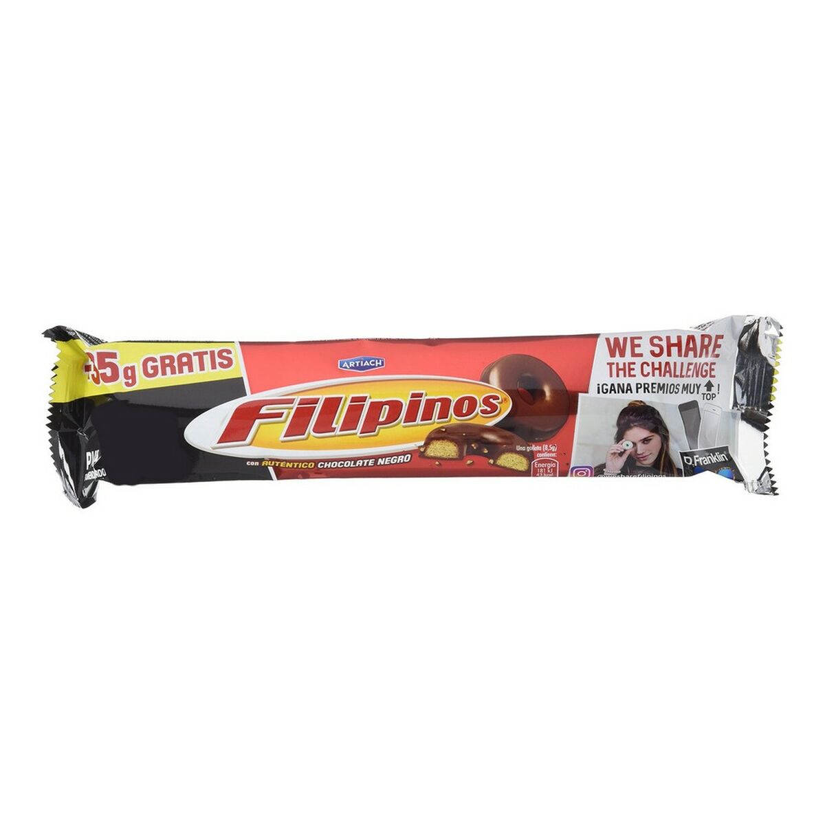 Munkar Artiach Filipinos Chocolate Negro (100 g) - 3
