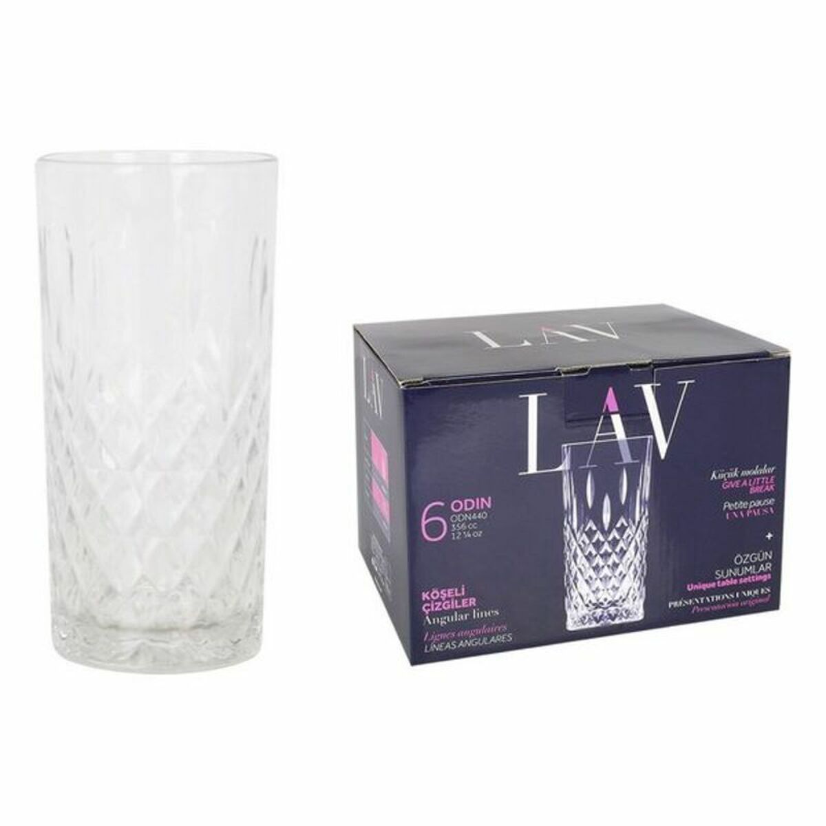 Glasset LAV Odin (6 uds) (356 ml) - 3