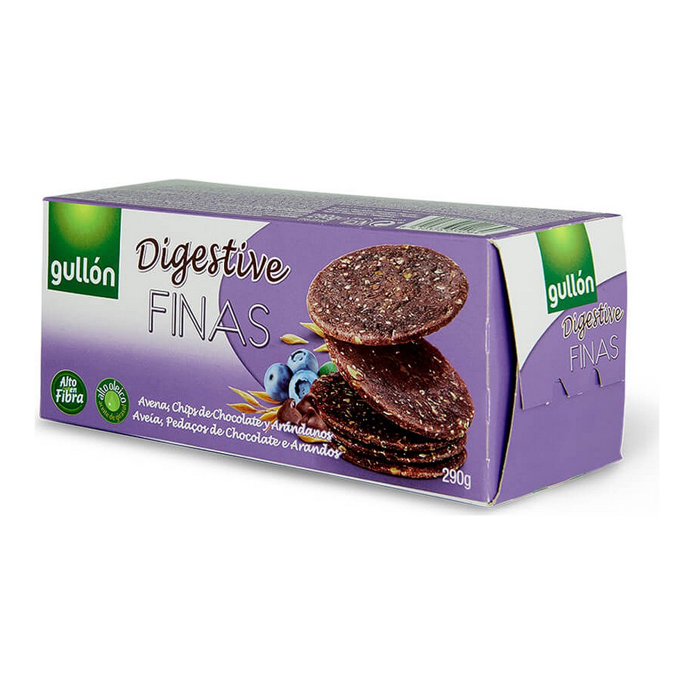 Kakor Gullón Digestive Blåbär Choklad (270 g)