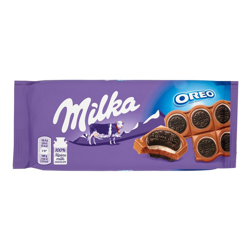 Choklad Milka Oreo (92 g)