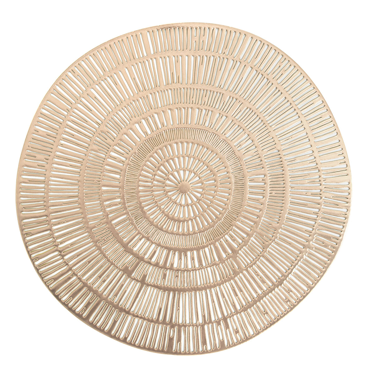 Underlägg Quid Habitat Spiral Gyllene 38 cm (Pack 12x) - 2