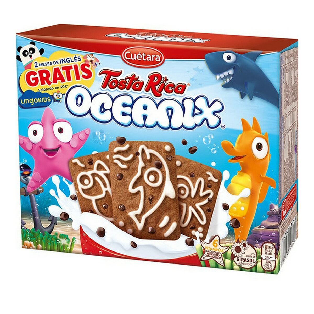 Kakor Cuetara Tostarica Oceanix (480 g) - 4