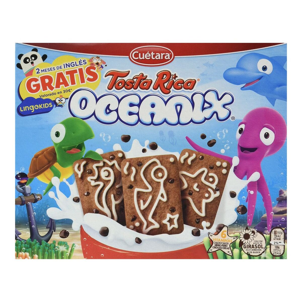 Kakor Cuetara Tostarica Oceanix (480 g) - 3