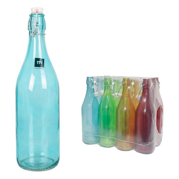 Flaska La Mediterránea Lella-Coral Glas 1L