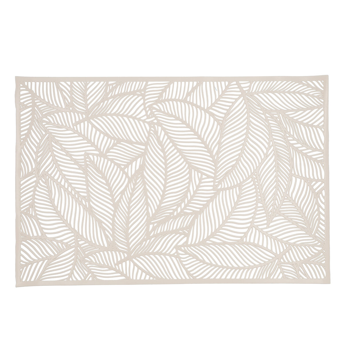 Bordsunderlägg Quid Habitat Blad Beige 30 x 45 cm (Pack 12x) - 3
