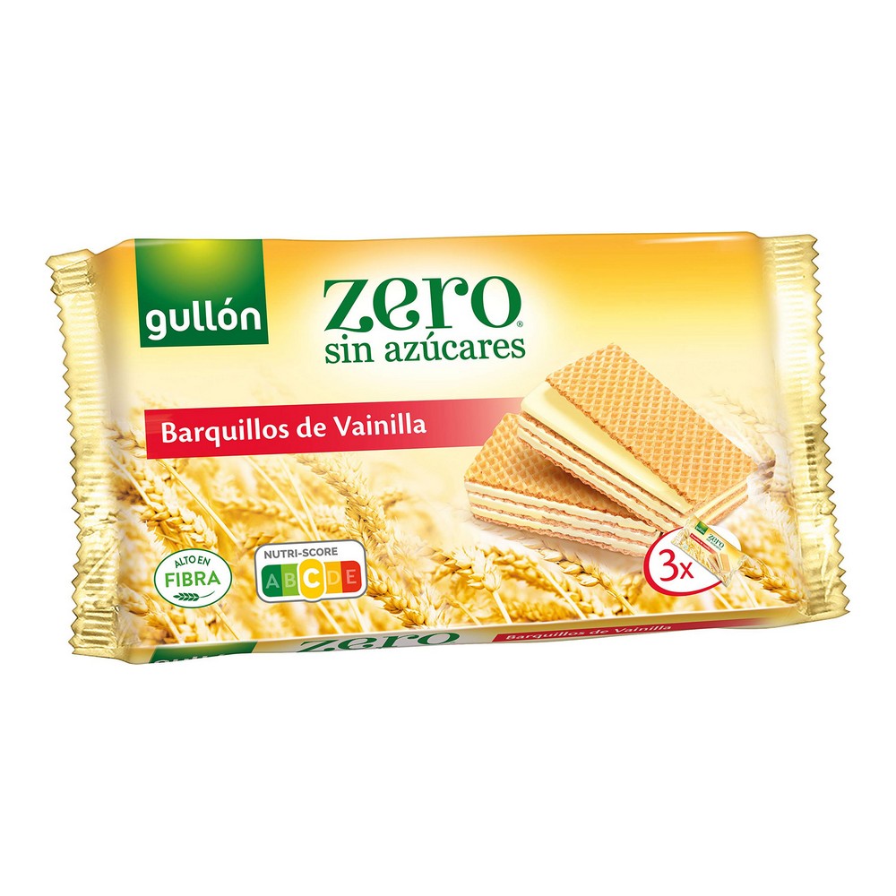 Kakor Gullón Wafer Diet Nature Vanilj (180 g)
