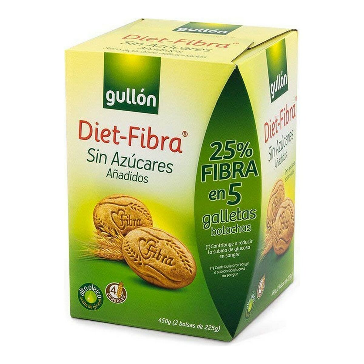 Kakor Gullón Diet Utan socker (450 g) - 3
