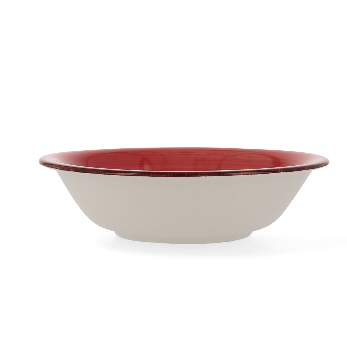 Salladsskål Quid Vita Keramik Röd (23 cm) (Pack 6x)