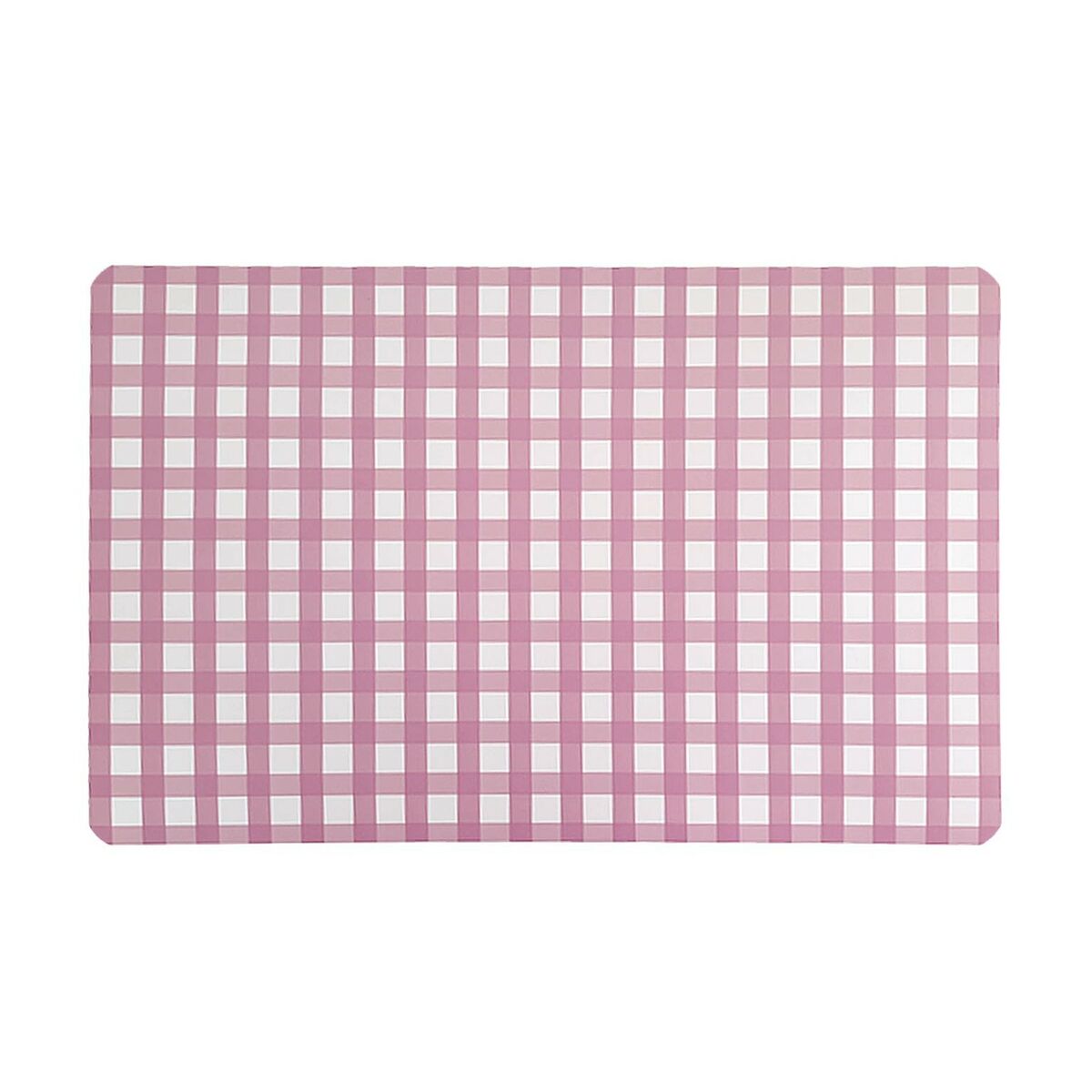Bordsunderlägg Versa Vichy Rosa polypropen 43 x 28 cm