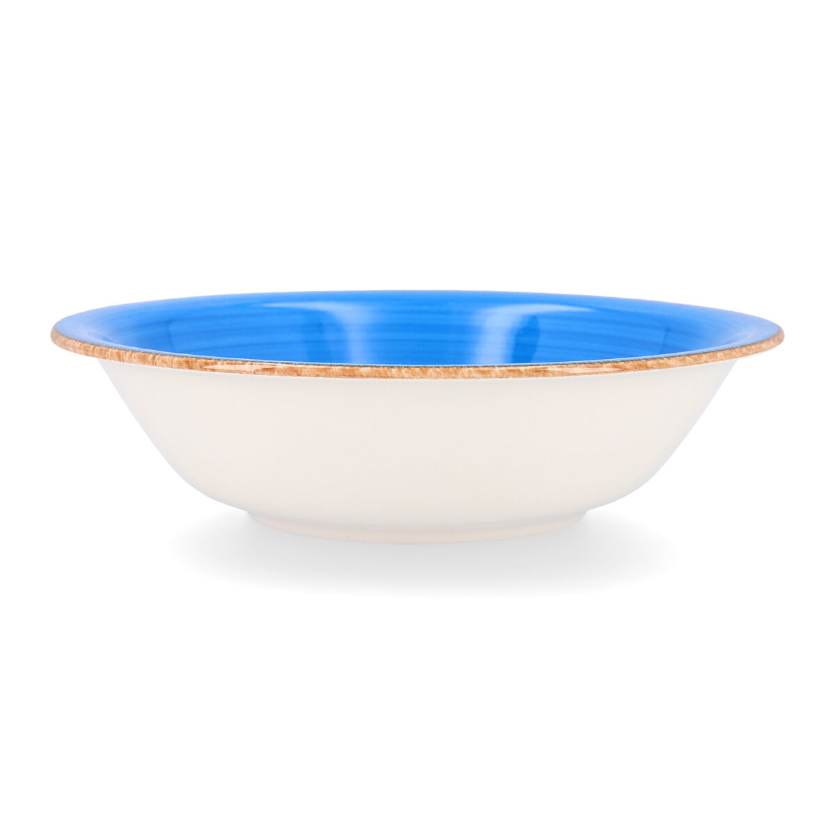 Salladsskål Quid Vita Keramik Blå (23 cm) (Pack 6x) - 4
