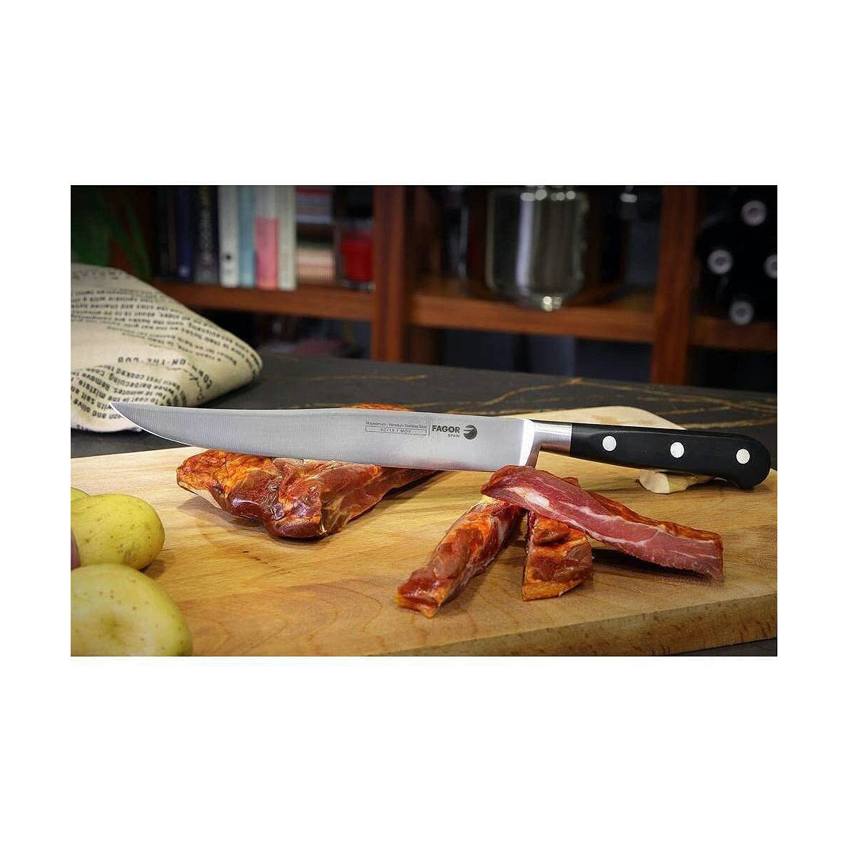 Förskärarkniv FAGOR Couper Rostfritt stål (19 cm) - 6