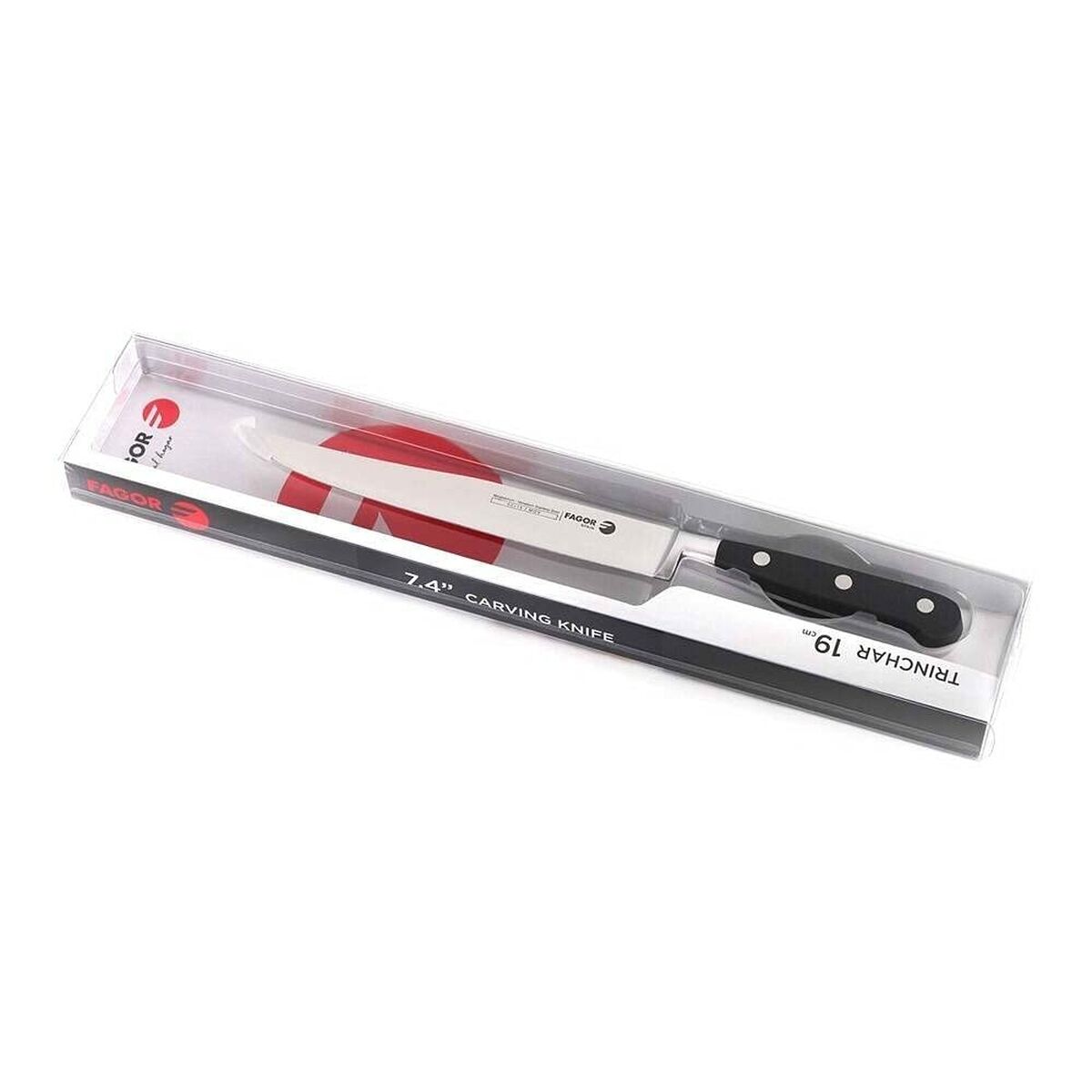 Förskärarkniv FAGOR Couper Rostfritt stål (19 cm) - 3