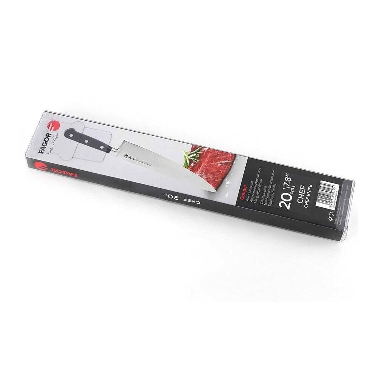 Kökskniv FAGOR Couper Rostfritt stål (20 cm) - 2