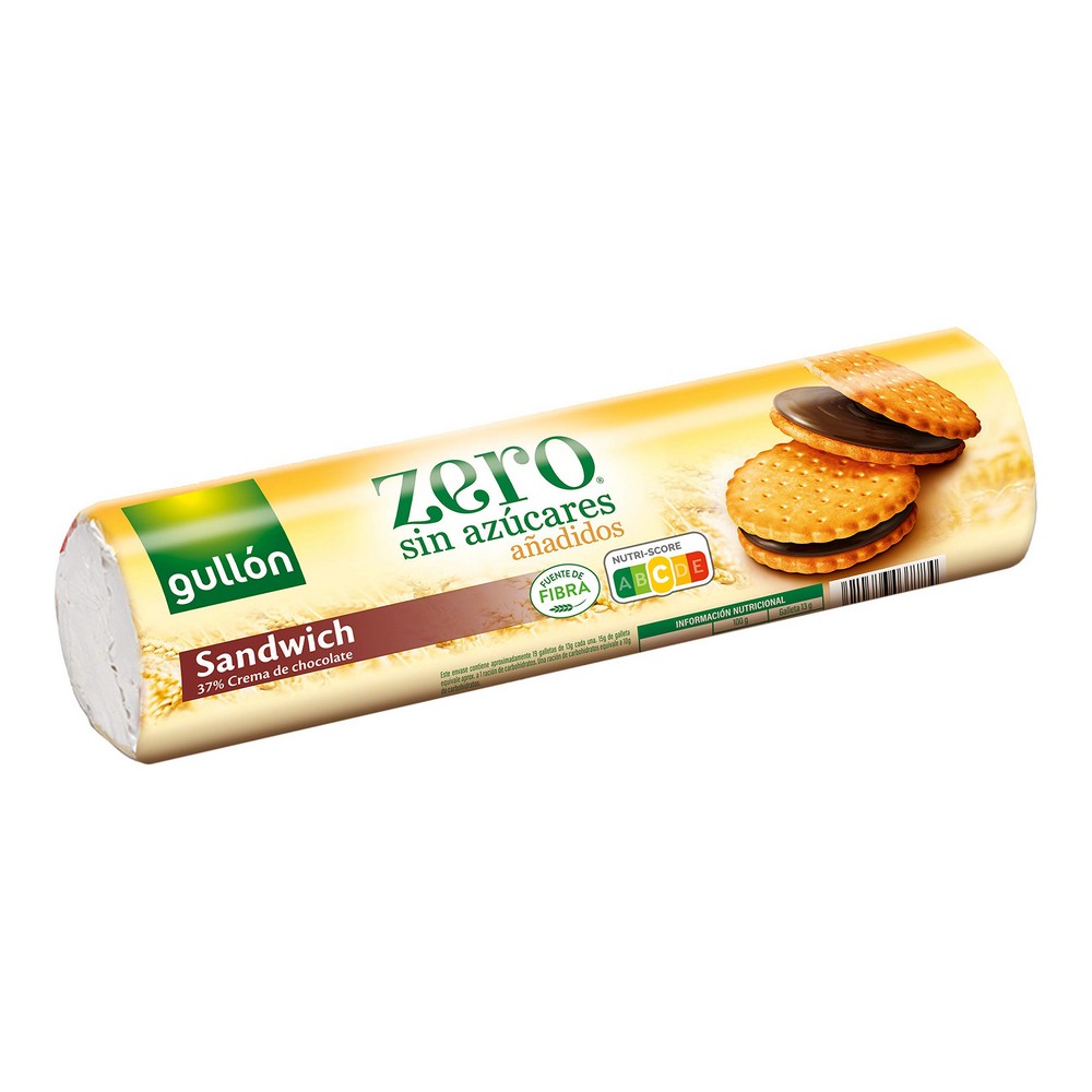 Kakor Gullón Sandwich Diet Nature Choklad (250 g)