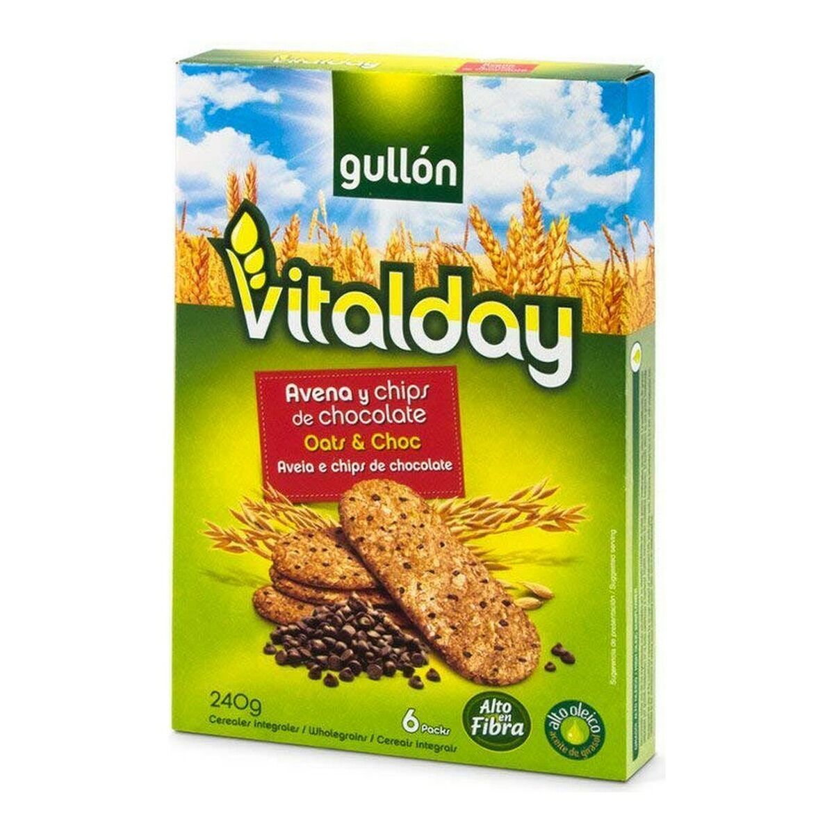 Kakor Gullón Vitalday Havregryn (240 g) - 3
