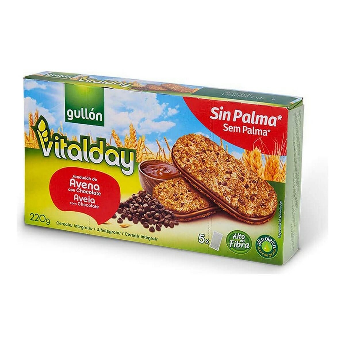 Kakor Gullón Vitalday Sandwich (220 g) - 3