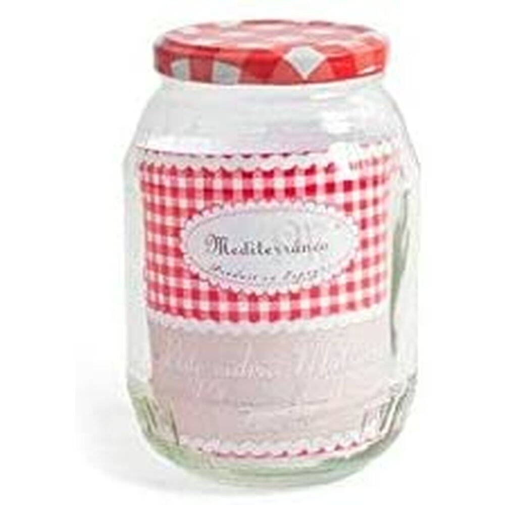 Burk Mediterraneo     Flera användningsområden Glas 1 L ø 10,5 x 15,5 cm