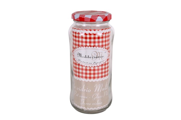 Burk La Mediterránea Med lock Glas 250 ml 580 ml, Kapacitet: 250 cc - 6