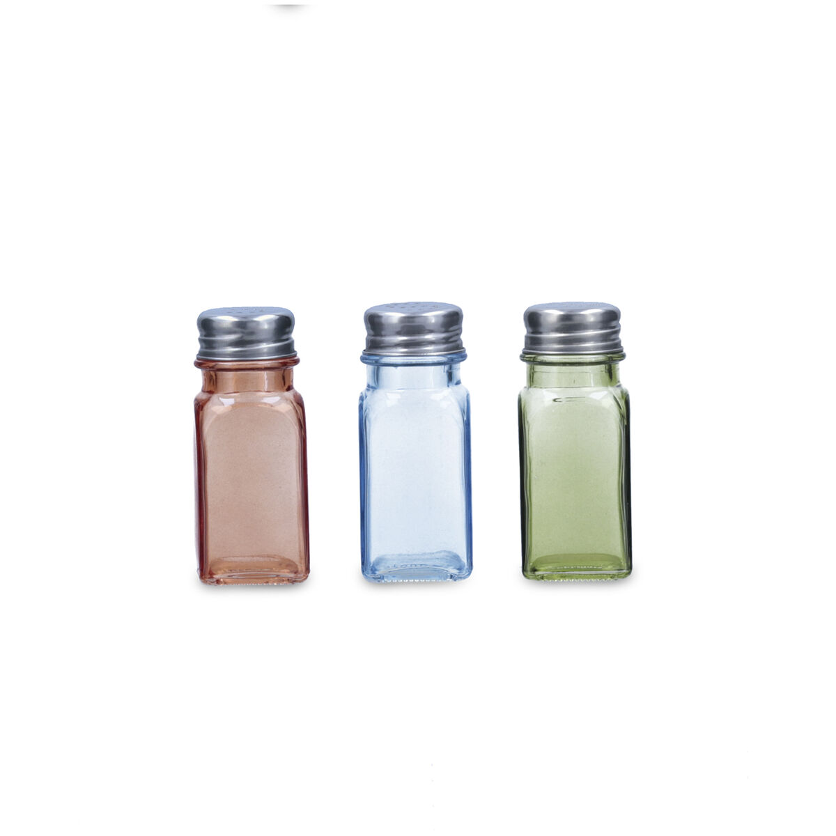 Saltkällare Quid Tu Y Yo Multicolour Glas 4 x 10 cm (Pack 12x) - 3