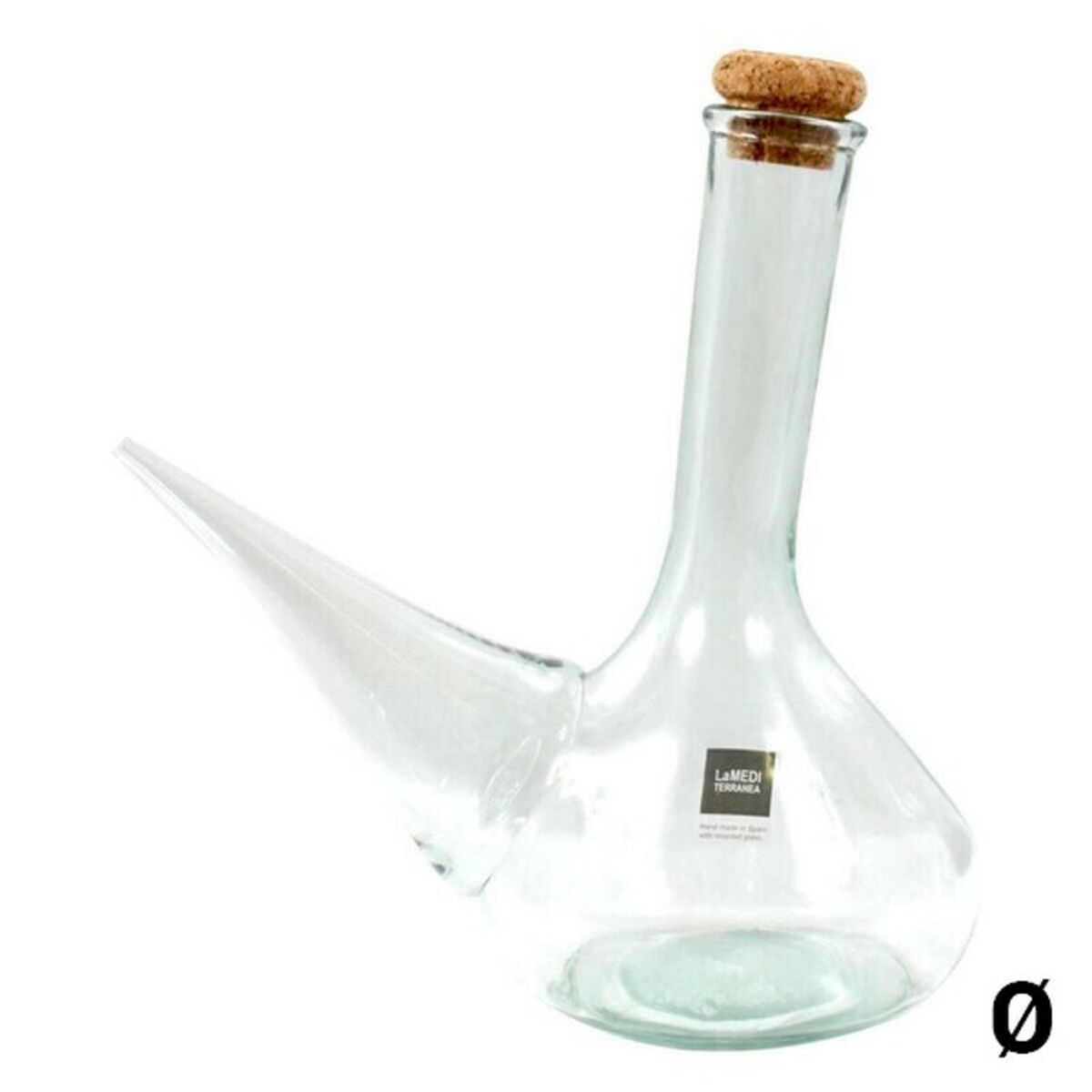 Handtag La Mediterránea Öl Vin Glas, Kapacitet: 1000 ml - 6