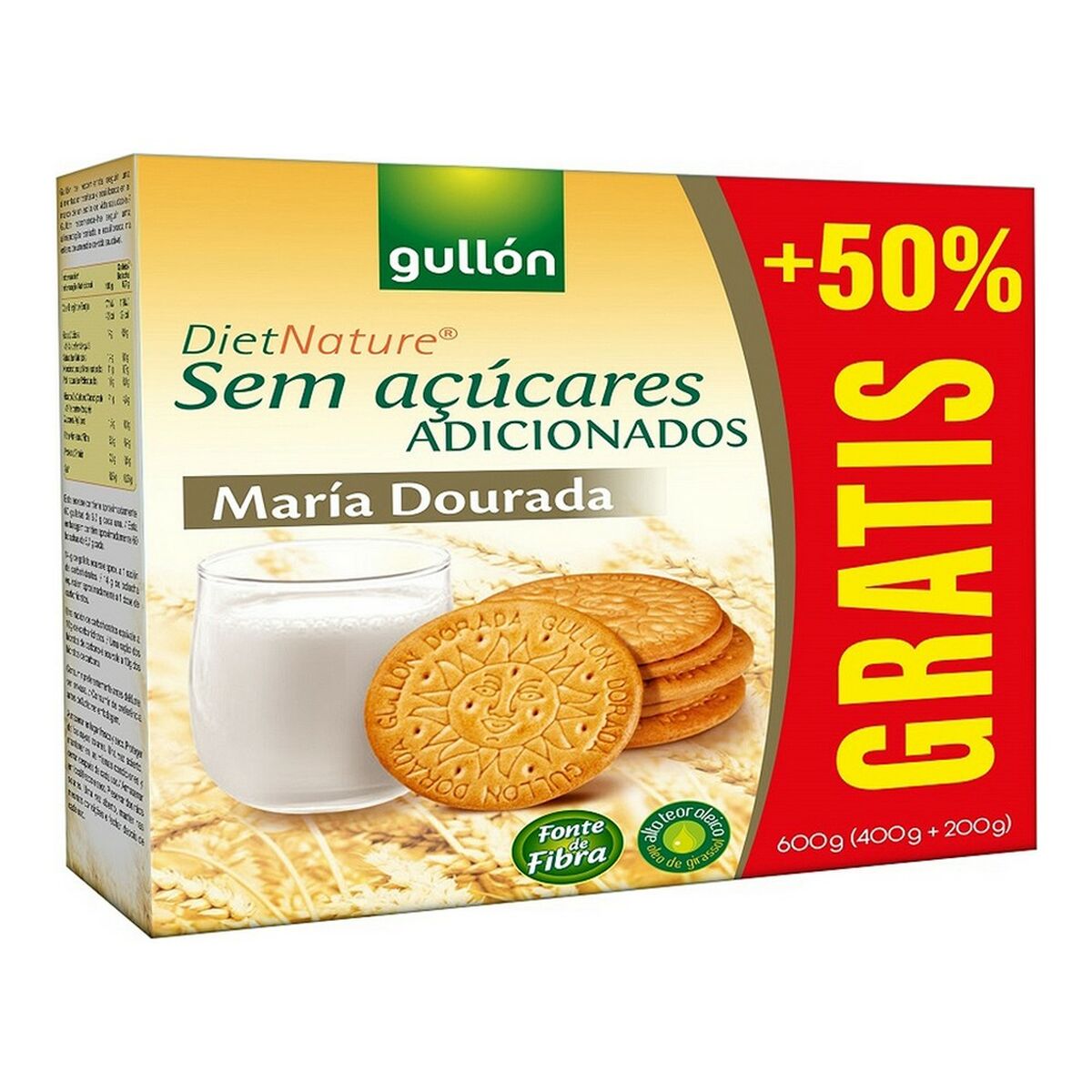 Kakor Gullón Maria Zero (400 g) - 2