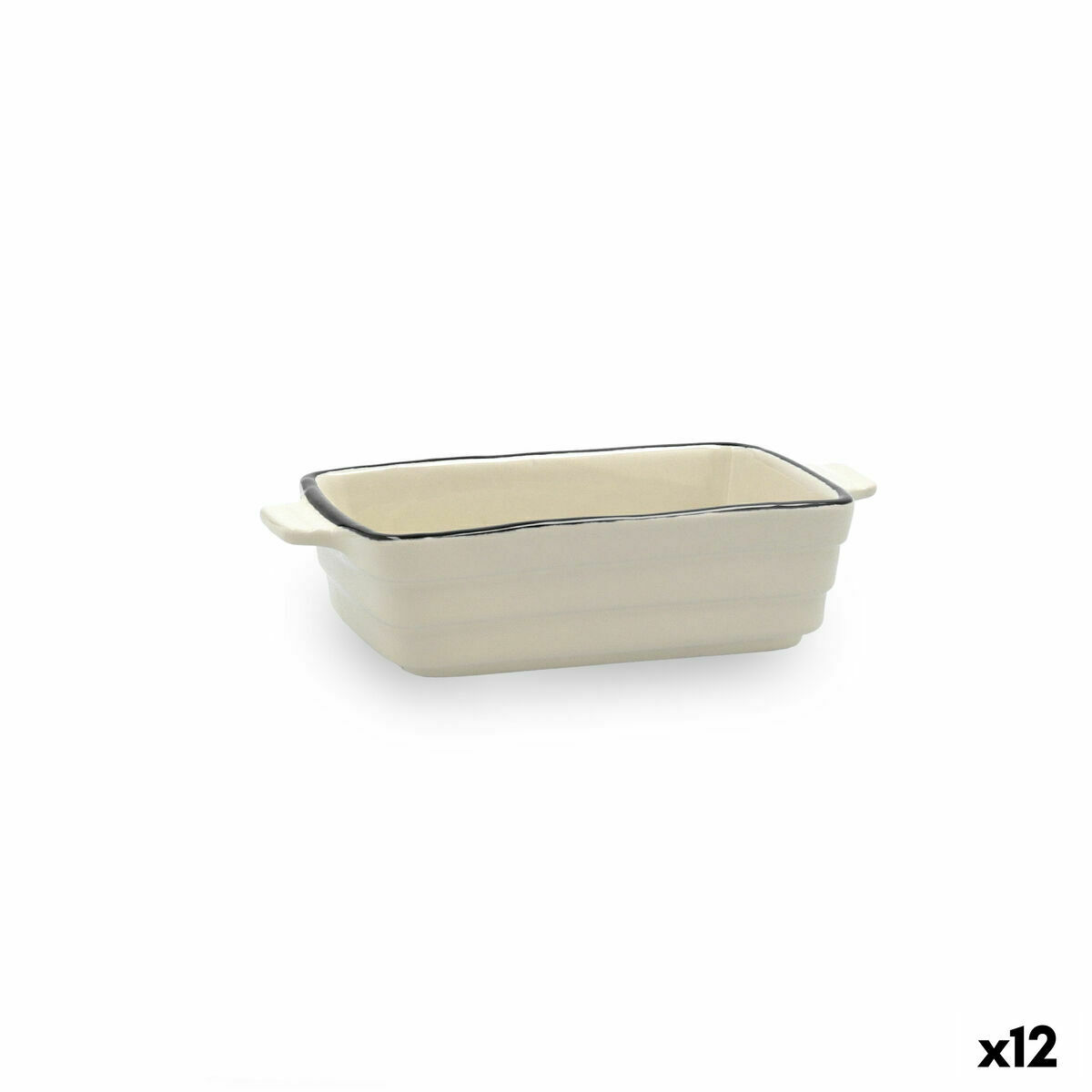 Kastrull Quid Cocco 16 x 9 x 4 cm Keramik Vit (12 antal)