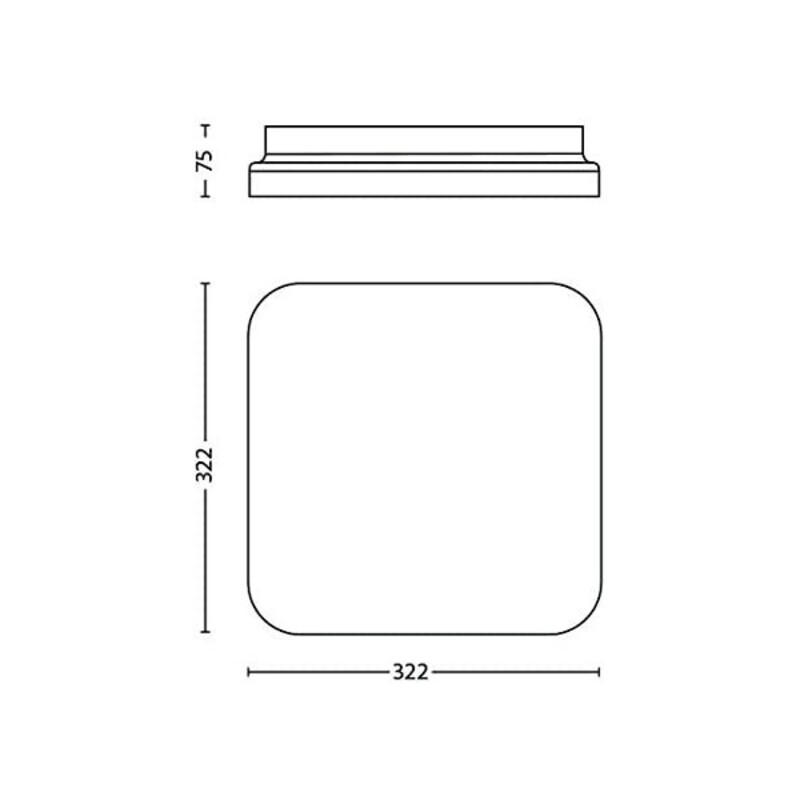 Undertak Philips Mauve A+ 17 W 2000 Lm (4000 K) - 2