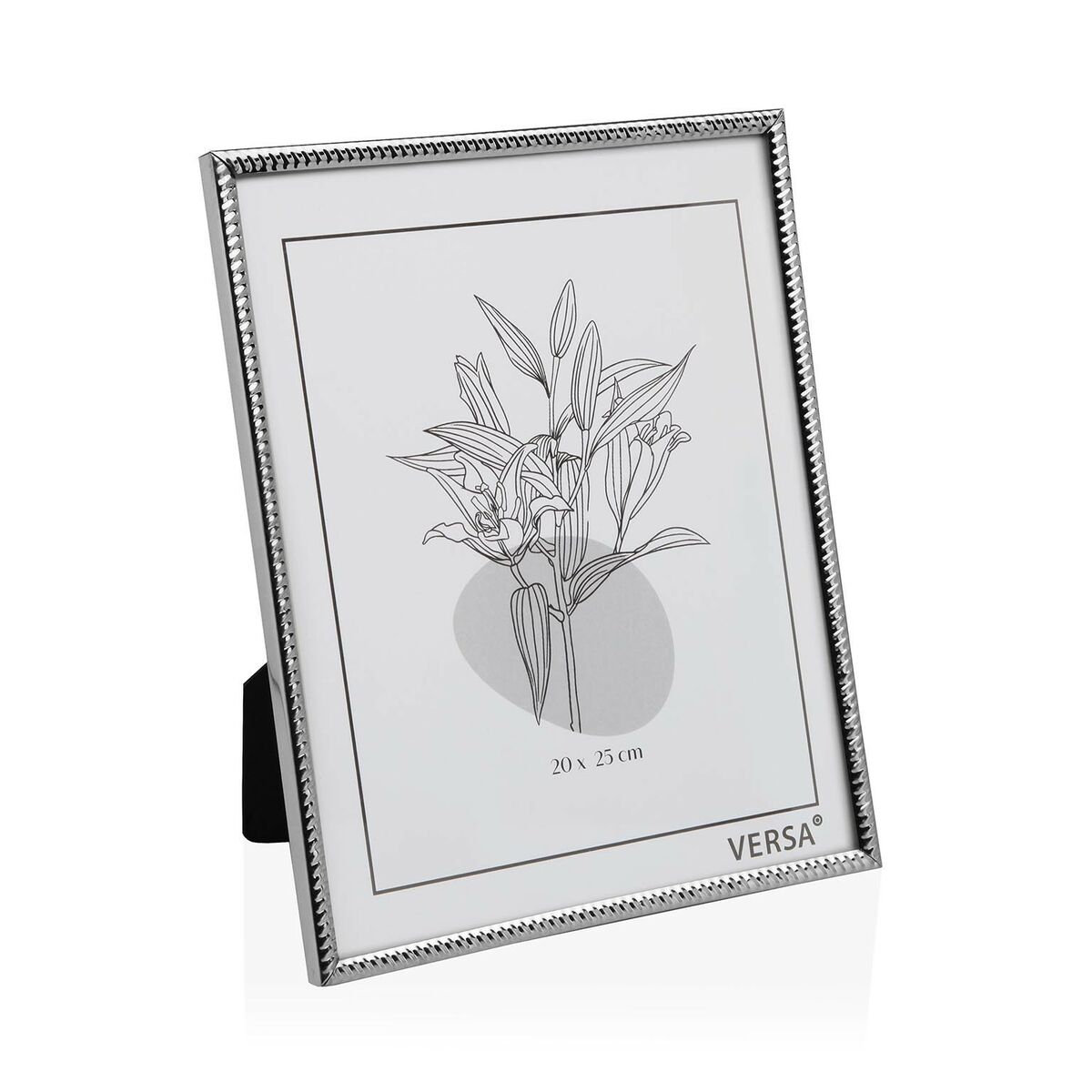 Fotoramar Versa Silvrig Metall Minimalistisk 1 x 25,5 x 20,5 cm
