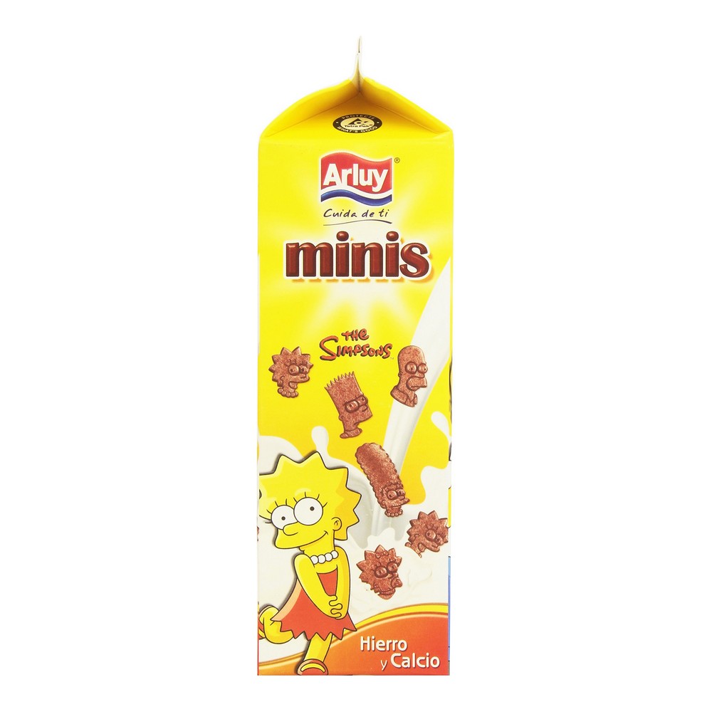 Chocolate Biscuits Arluy Mini Simpsons (275 g) - 2