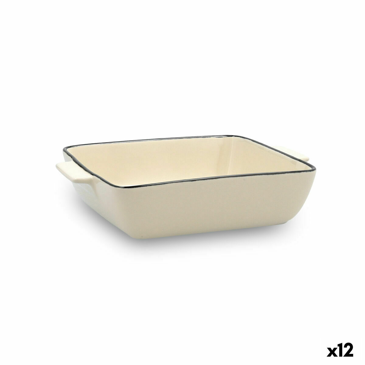 Kastrull Quid Cocco 20 x 16,5 x 27 cm Keramik Vit (12 antal) (Pack 12x) - 3