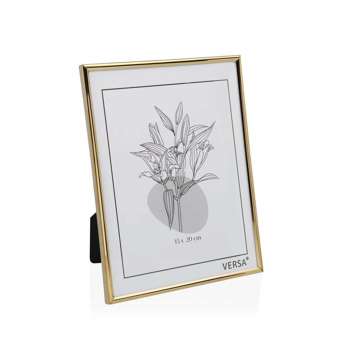 Fotoramar Versa Gyllene Metall Minimalistisk 1 x 18,5 x 13,5 cm