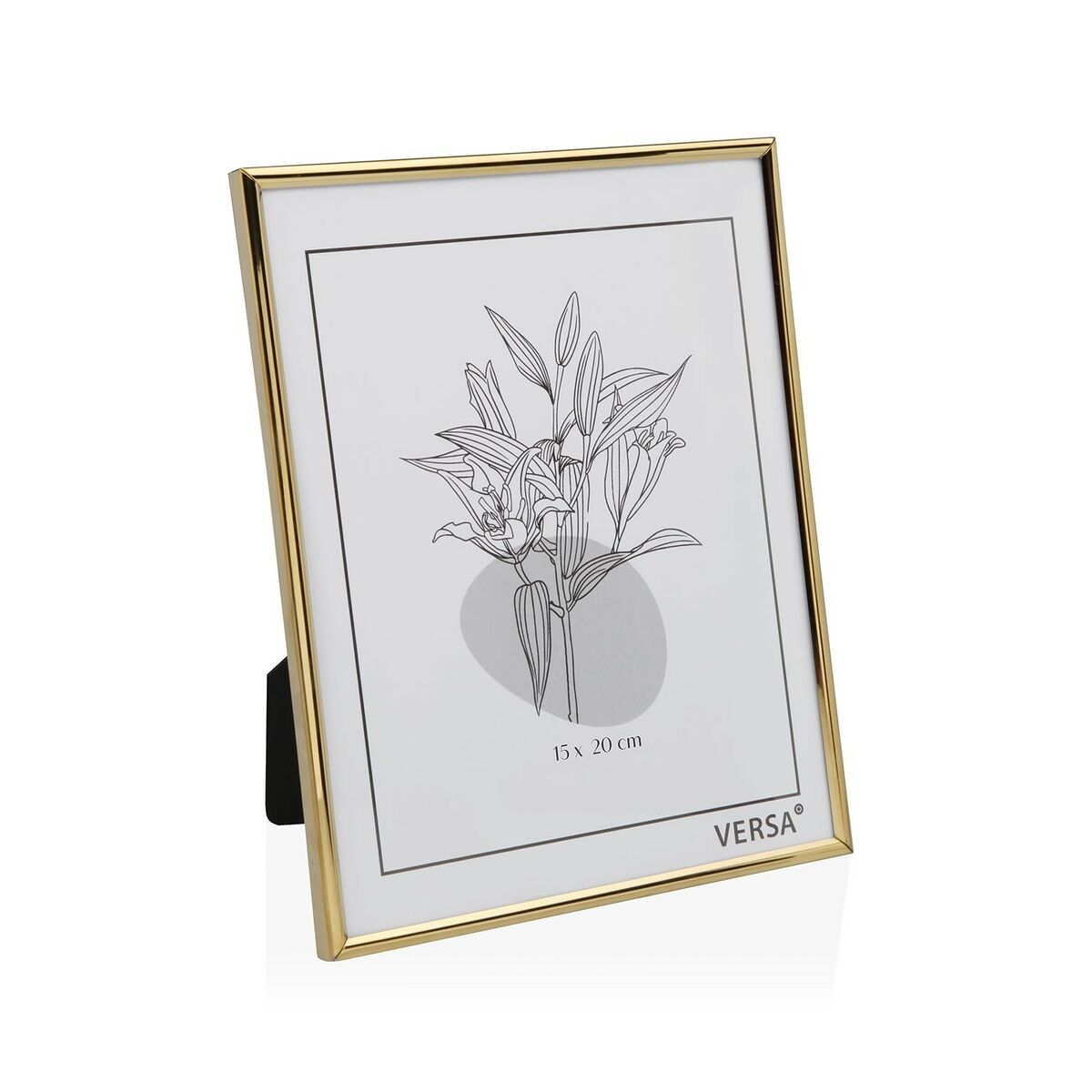 Fotoramar Versa Gyllene Metall Minimalistisk 1 x 20,5 x 15,5 cm